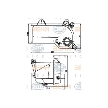 Radyatör Su Deposu X5:E53 [M62]
