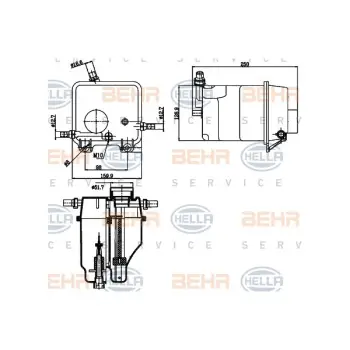 Radyatör Su Deposu X5:E53 [N62]