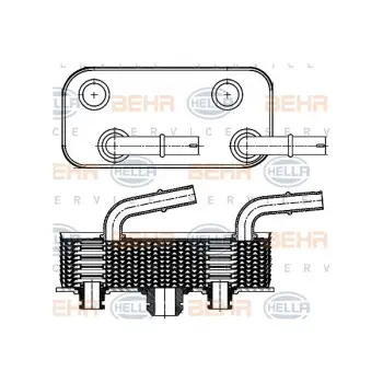 Şanzıman Yağ Radyatörü E46 X3:E83