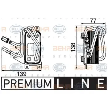 Şanzıman Yağ Radyatörü E65 [N73]