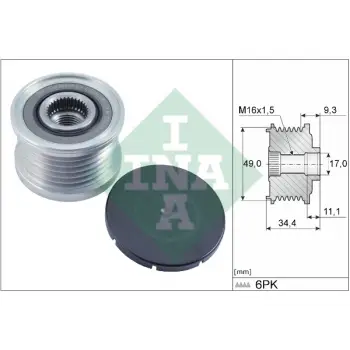 Şarj Dinamo Kasnağı N40 N42 N45 N46/N [E46 E60 E87 E90]