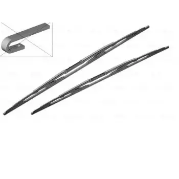 Silecek E39 Ön; Set 65/55cm