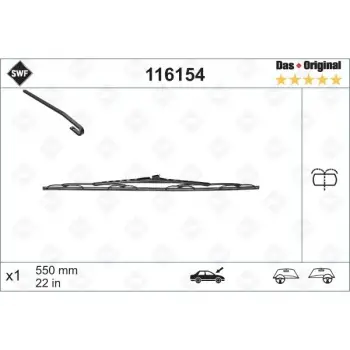 Silecek Vito638 Ön Sağ 55cm