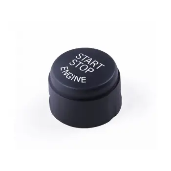 START-STOP Düğme Kapağı F10-LCI F07-LCI F01-LCI Siyah