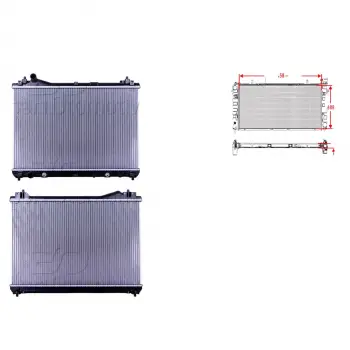 Suzuki Grand Vitara 2 (Jt) 2.0 2.4 05 15 Uyumlu Su Radyatörü Brazing At 17700 65J10 Wisco