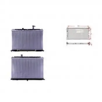 Kıa Rıo, Stonıc 1.4 17 Ve Sonrası Uyumlu Su Radyatörü Brazıng At 500x376x16 25310 H8150 Wisco