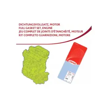 Tam Takım Conta OM616 91mm [W123 T1:207D>507D] 2.4d