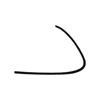 Tampon Izgara Çitası W206 Ön Sol; Siyah -AMG- 2021-