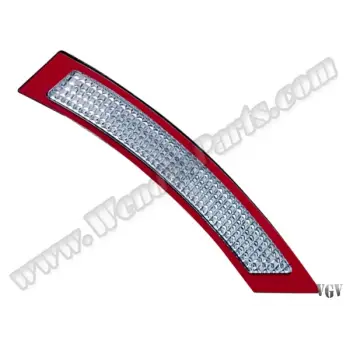 Tampon Reflektörü E92+LCI Ön Sağ; Beyaz USA-Model 2006-13