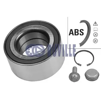 Tekerlek Rulmanı W169 W245 Ön