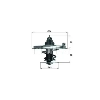 Termostat M70 [E32] 80C