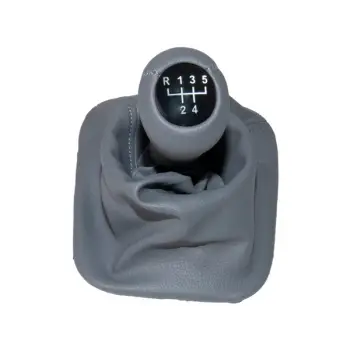 Topuzlu Vites Körüğü E30 -5 İleri- Man.Şanz; Gri Suni Deri 1983-91