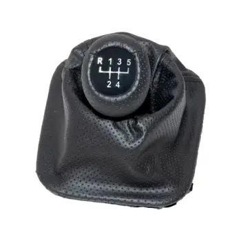 Topuzlu Vites Körüğü E30 -5 İleri- Man.Şanz; Siyah Noktalı Suni Deri 1983-91