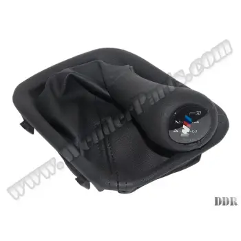 Topuzlu Vites Körüğü E30 -5 İleri- Man.Şanz; Siyah Suni Deri Işıklı -///M- 1983-91