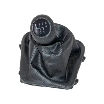 Topuzlu Vites Körüğü E36 -5 İleri- Man.Şanz; Siyah Noktalı Suni Deri Işıklı