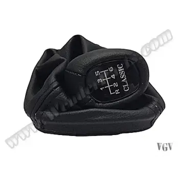 Topuzlu Vites Körüğü W203 -6 İleri- Man.Şanz Siyah -Cls-