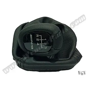 Topuzlu Vites Körüğü W210 -5 İleri- Man.Şanz Siyah -AMG-