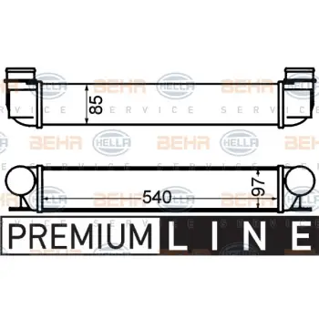 Turbo İnterkol Radyatörü E39 E38 [M47 M57]