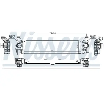 Turbo İnterkol Radyatörü Vito447 [OM622] 2011-14
