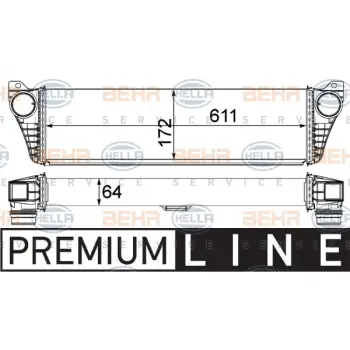 Turbo İnterkol Radyatörü Vito639 [OM651] 2011-14
