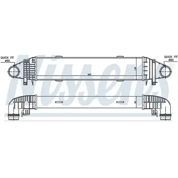 Turbo İnterkol Radyatörü W204 W212 [M271-CGI]