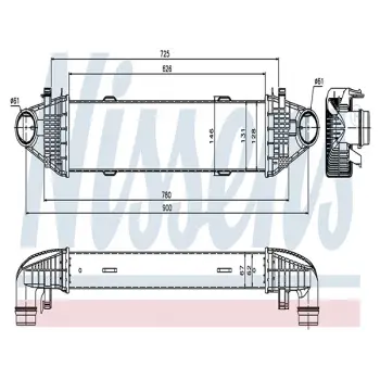 Turbo İnterkol Radyatörü W204 W212 [M271-CGI OM651]
