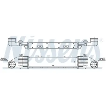 Turbo İnterkol Radyatörü W220 [OM613]