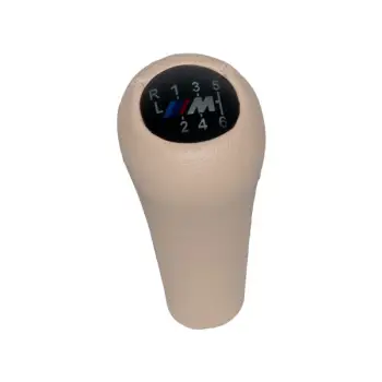 Vites Topuzu -BMW- -6 İleri- Man.Şanz; Bej Suni Deri -///M-