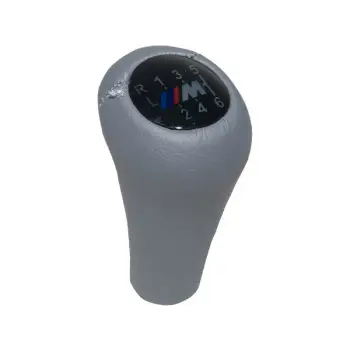 Vites Topuzu -BMW- -6 İleri- Man.Şanz; Gri Suni Deri Işıklı -///M-