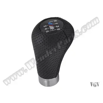 Vites Topuzu -BMW- -6 İleri- Man.Şanz; Siyah Noktalı Suni Deri -///M-Sport-