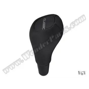 Vites Topuzu W202 W203 W210 Otm.Şanz; Siyah Suni Deri -CLASSIC-