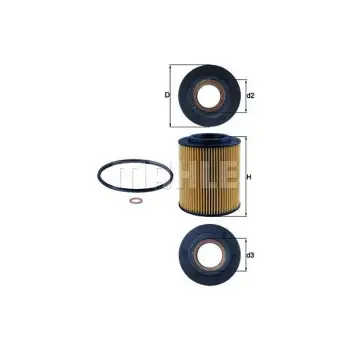 Yağ Filtresi M52 M54 [E36>E65 X3:E83 X5:E53]