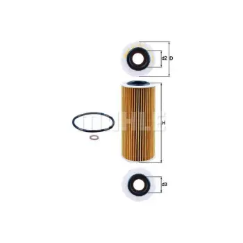 Yağ Filtresi M57/N M57N2 [E46>E65 E90 X3:E83>X6:E71]