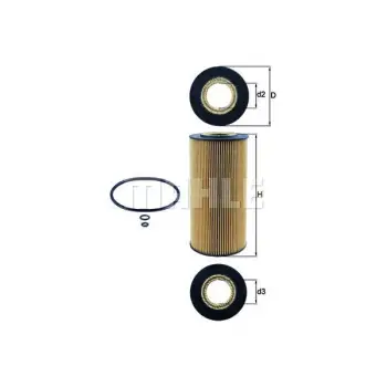 Yağ Filtresi OM601 OM602 OM604>606 [W124 W140 W202 W210 Spr901>904 Vito638]