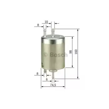 Yakıt Filtresi M112 M113 M271 [W202 W203 W210 W220]