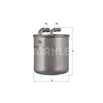 Yakıt Filtresi OM629 OM642>648 [W203 W204 W211 W220 W221 W164 W251 W169 W245 Spr906 Vito639]