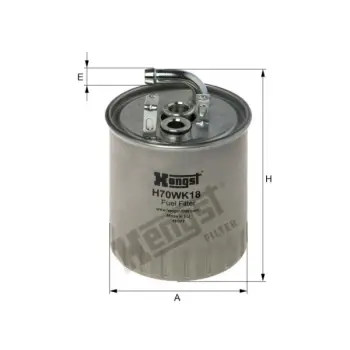 Yakıt Filtresi OM668 [W168]