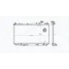 Honda Civic 1.4. 1.6 16V Vtec 2001- Su Radyatörü Brazing MT 350X660X22 MM 19010PLC004 Wisco