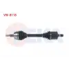 VW T6 2.0TDI 2015-2024 Cxeb Dmza Cxec Komple Aks Ön Sol 38X37X63 646MM A T 7E0407451JX Wencor