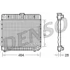 Mercedes Benz 123 Sedan W123. S123. C123 1976-1985 Su Radyatörü Brazing MT 415X495X32 1235003703 Wisco