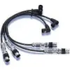 VW GOLF2 Jetta Caddy Passat B2 B3 B4 Santana Scirocco Corrado Seat Toledo Ibiza Inca 1981- Buji Kablosu 059998031 Autolux