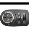 Opel Corsa E 2014-2019 Far Anahtari KROM12 PIN Ön Arka Sisli Otomatik Far 13470446 Wisco