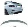 BMW X6:E71 Bagaj Spoyleri Mat Siyah M Performance 51622161763 Wender