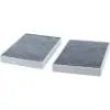 BMW X3:F25 X4:F26 Klima Filtresi Set Karbonlu 64319237157 Wender