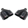 -universal- Egzoz Ucu Universal Çiftli 76mm Siyah OEM Kalite Akrapovic Z_AKRP01HD Wender