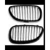 BMW E60+LCI 2003-2009 Panjur Set Mat Siyah Çift Çıtalı 51712155447 Wender