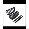 BMW E90 2005-2008 Panjur Set Piano Siyah Çift Çıtalı 51712151895 Wender