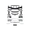 Mercedes W212 2013-2016 Komple Tampon Ön PDCli AMG A2128852938S1 Wender