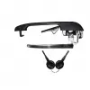 Audi A80 80 1986- Kapi Kolu Dış Ön Sol Anahtarli 813837205C Wisco