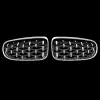 BMW E 92-LCI 2010-2013 Panjur E92 LCI Set Krom Siyah Diamond 51137254969 Wender